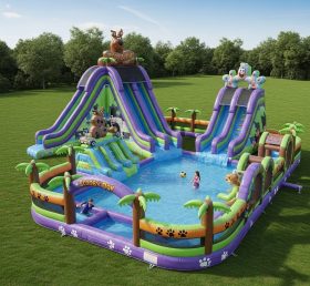 Pool3-367 Scooby-Doo Theme Pool Water Park