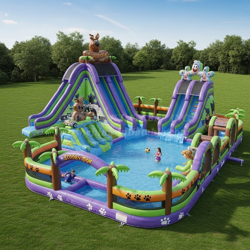 Pool3-367 Scooby-Doo Theme Pool Water Park