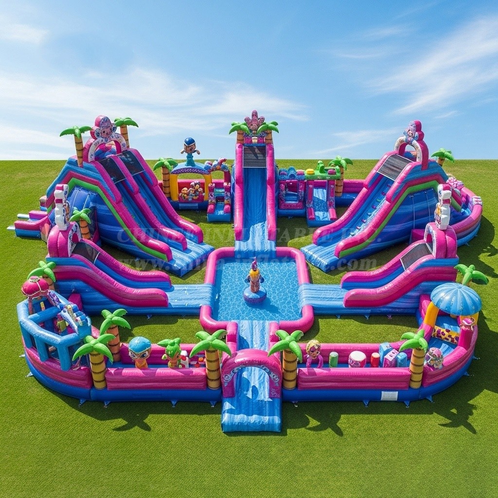 Pool3-370 Shimmer & Shine Theme Pool Water Park