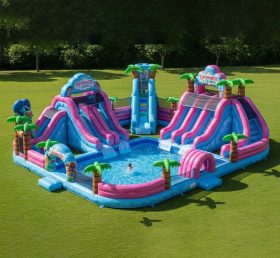 Pool3-371 Shimmer & Shine Theme Pool Water Park