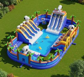 Pool3-372 Snoopy Theme Pool Water Park