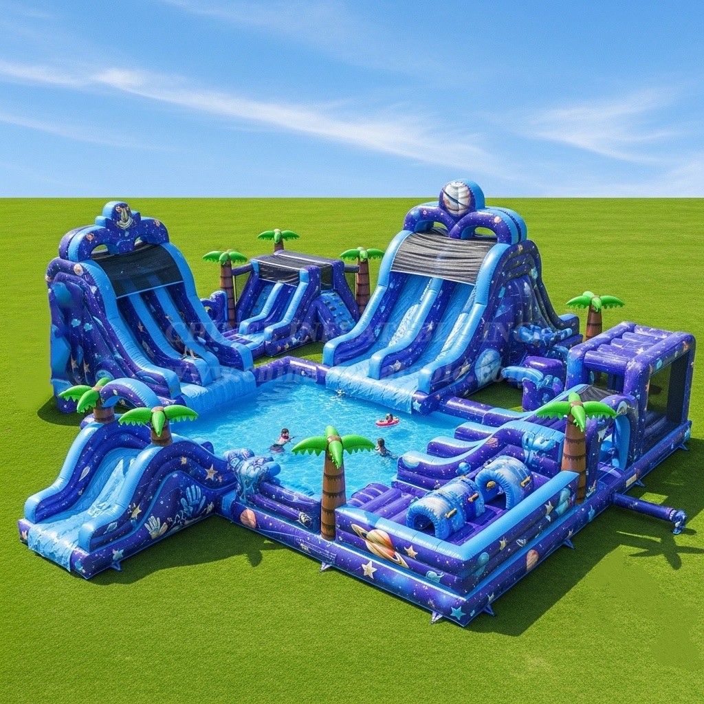 Pool3-377 Space Theme Pool Water Park