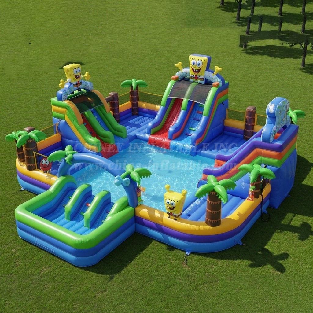 Pool3-380 Spongebob Theme Pool Water Park