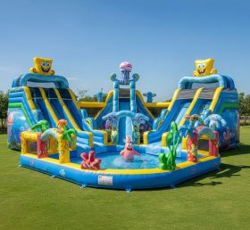 Pool3-382 Spongebob Theme Pool Water Park
