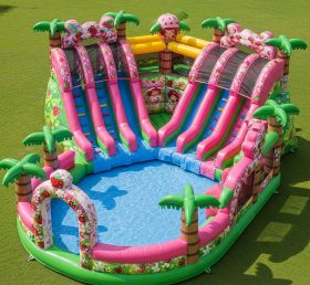 Pool3-383 Strawberry Shortcake Theme Pool Water Park