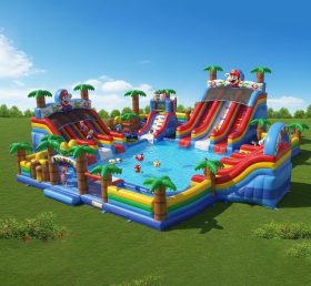 Pool3-388 Super Mario Theme Pool Water Park