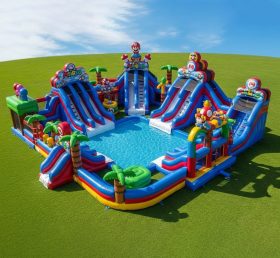 Pool3-389 Super Mario Theme Pool Water Park