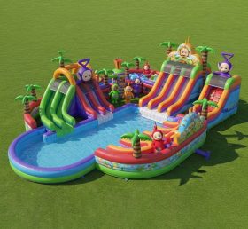 Pool3-390 Teletubbies Theme Pool Water Park