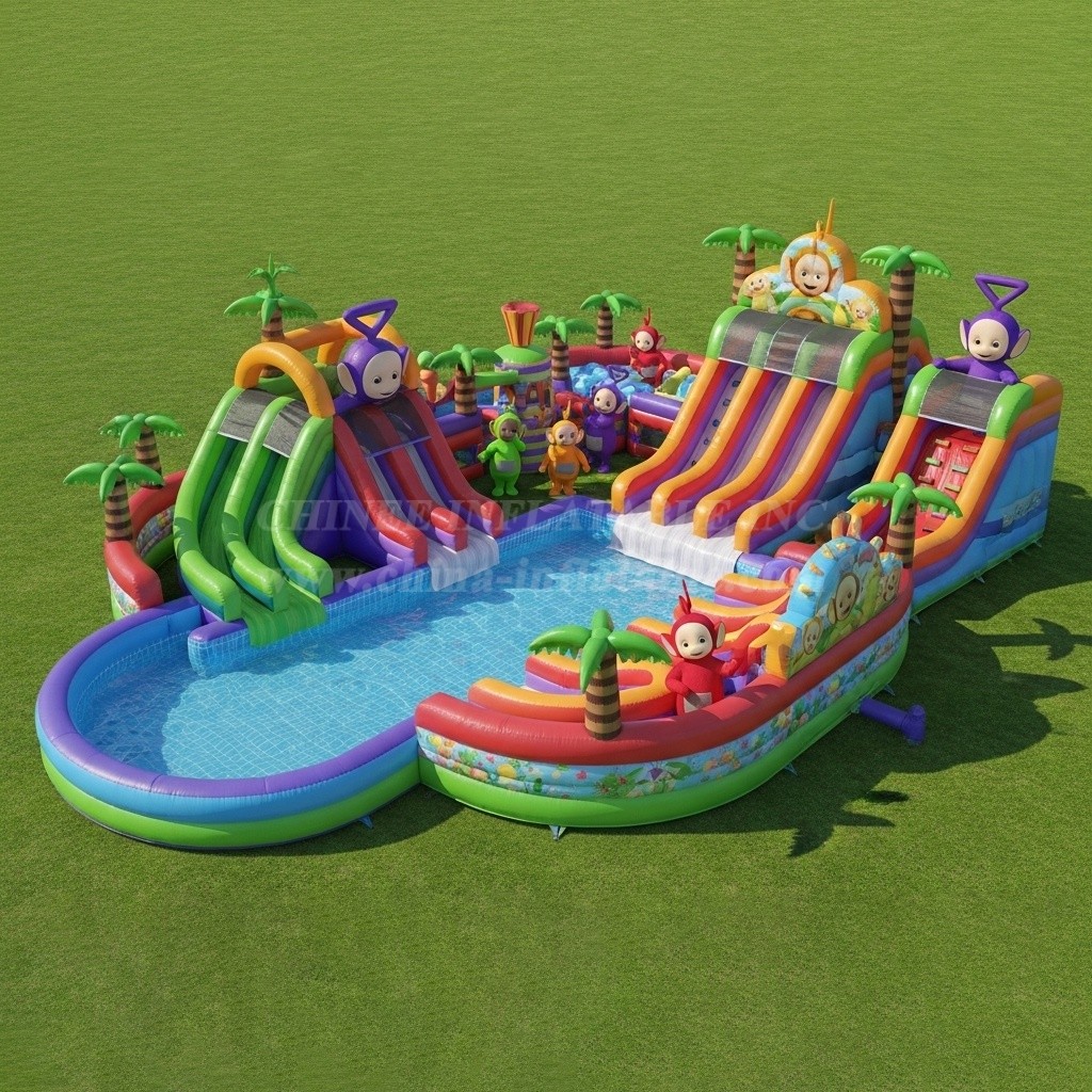 Pool3-390 Teletubbies Theme Pool Water Park