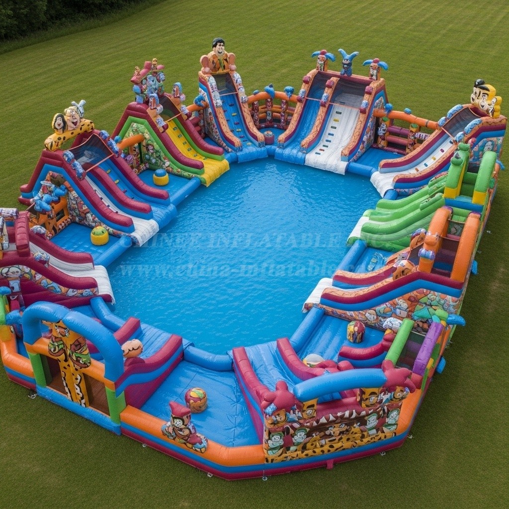 Pool3-392 The Flintstones Theme Pool Water Park