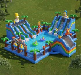 Pool3-396 The Simpsons Theme Pool Water Park