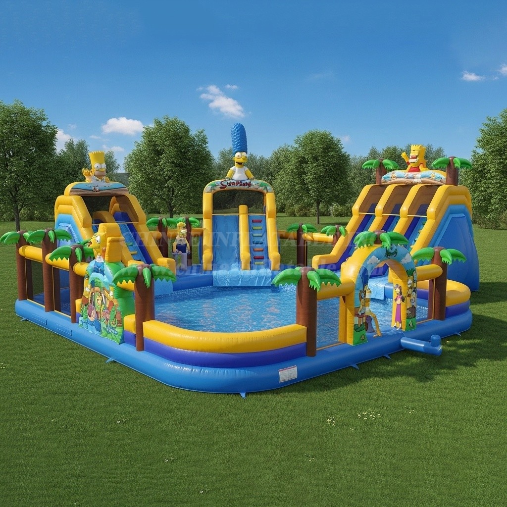 Pool3-397 The Simpsons Theme Pool Water Park