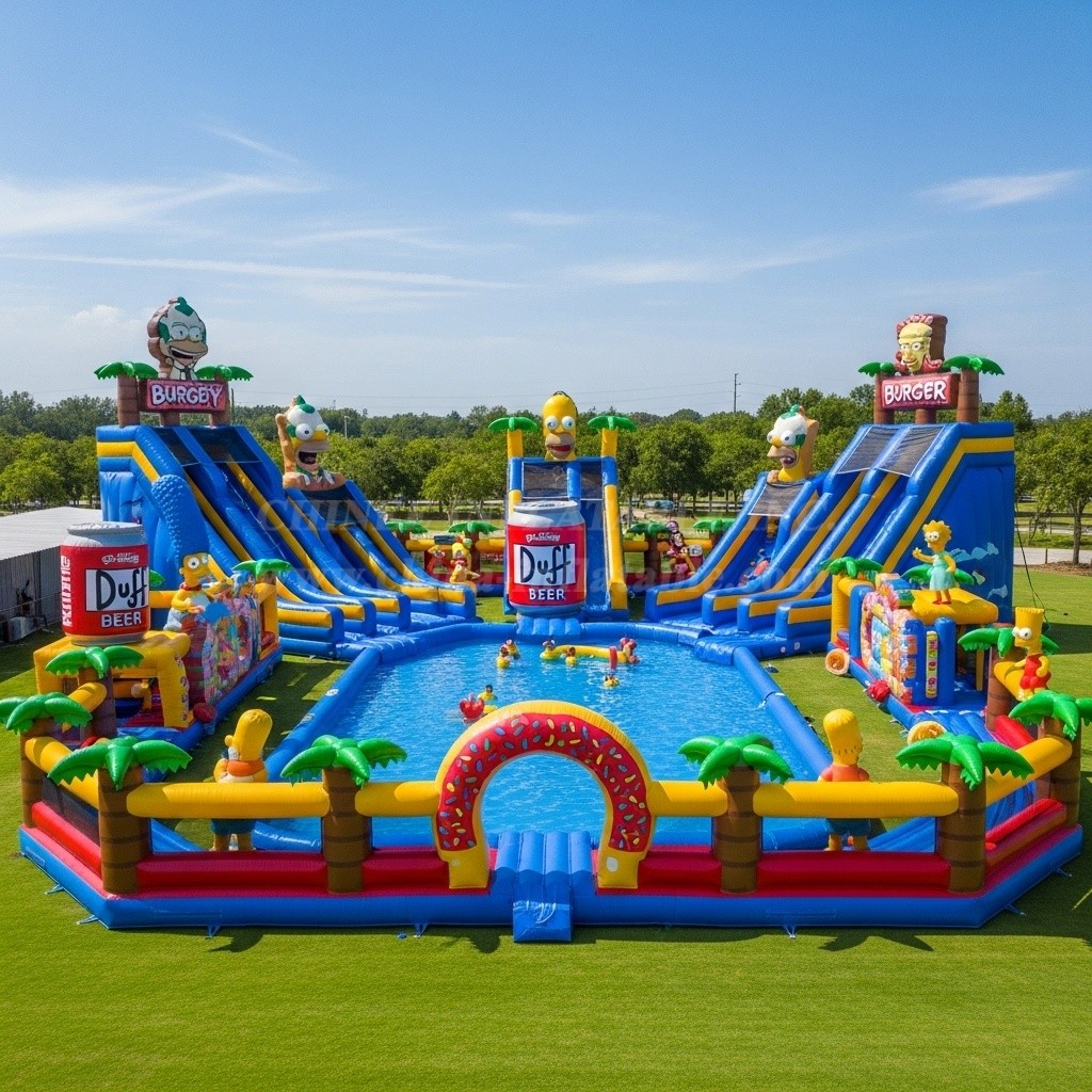Pool3-398 The Simpsons Theme Pool Water Park