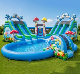 Pool3-402 The Smurfs Theme Pool Water Park