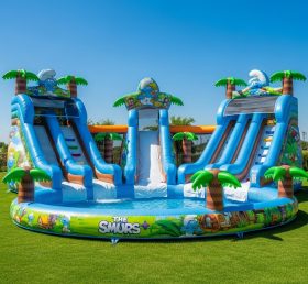 Pool3-404 The Smurfs Theme Pool Water Park