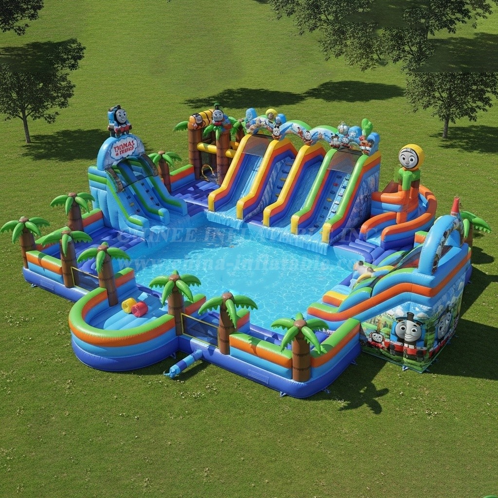 Pool3-405 Thomas & Friends Theme Pool Water Park
