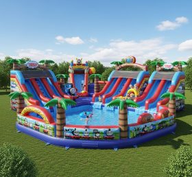 Pool3-406 Thomas & Friends Theme Pool Water Park