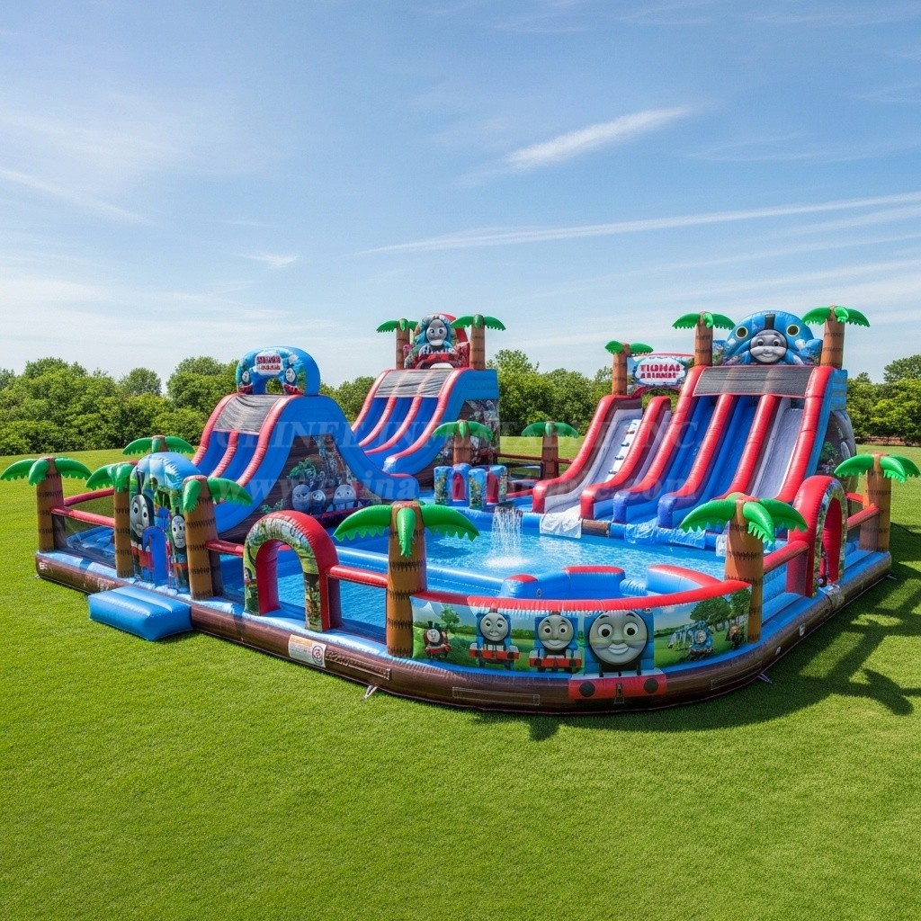 Pool3-407 Thomas & Friends Theme Pool Water Park