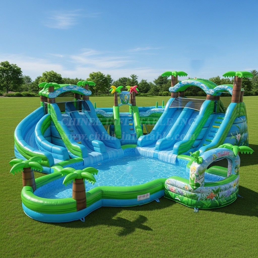 Pool3-414 Tinker Bell Theme Pool Water Park