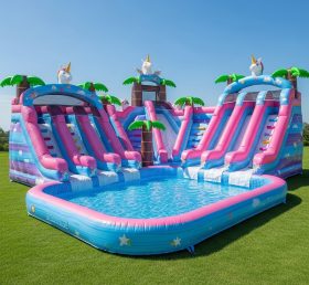 Pool3-420 Unicorn Theme Pool Water Park