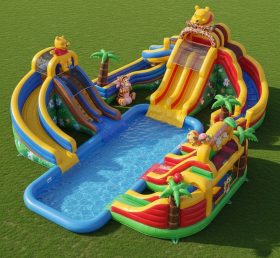 Pool3-422 Winnie The Pooh Theme Pool Water Park