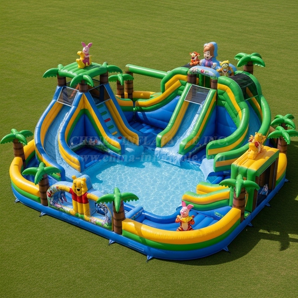 Pool3-423 Winnie The Pooh Theme Pool Water Park