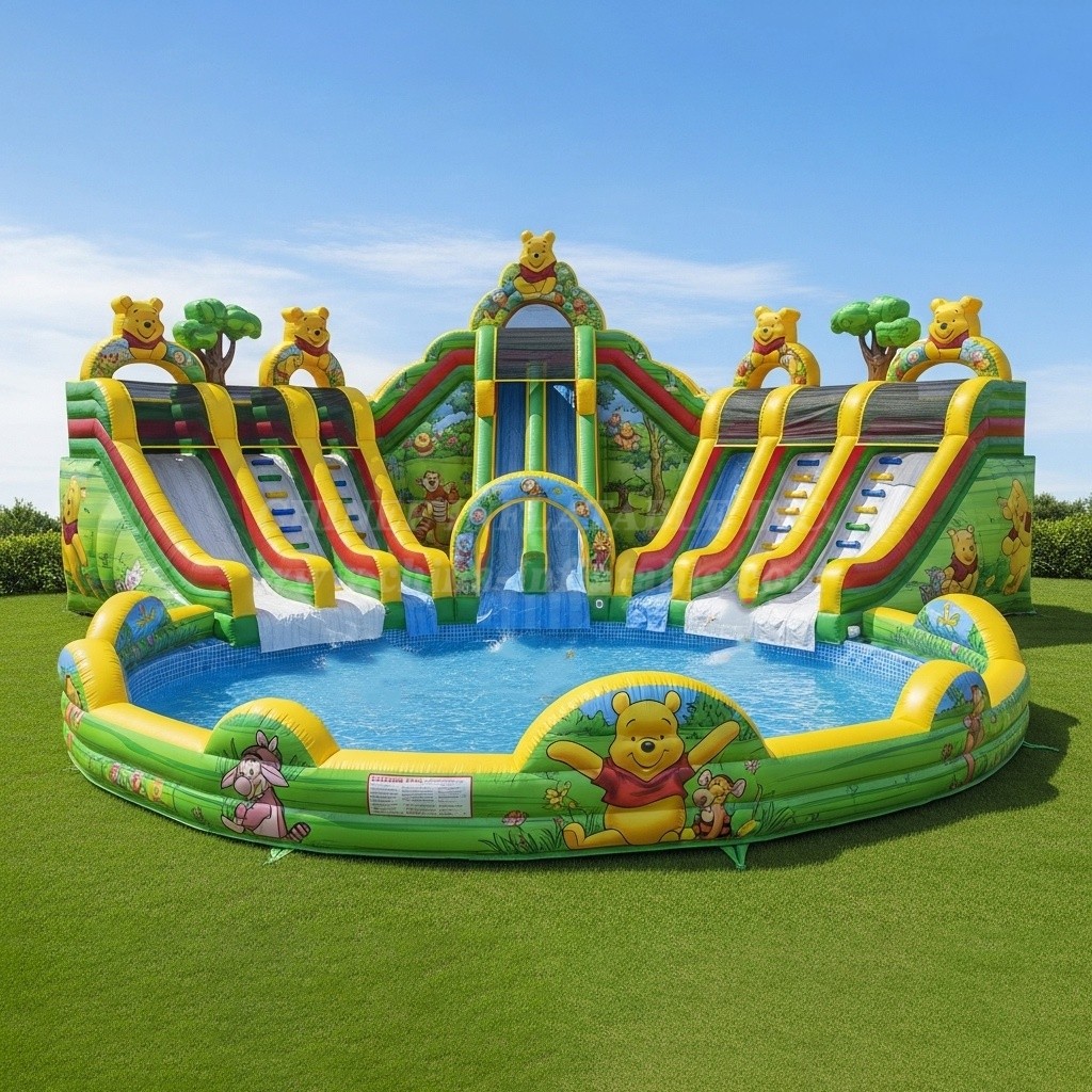 Pool3-424 Winnie The Pooh Theme Pool Water Park