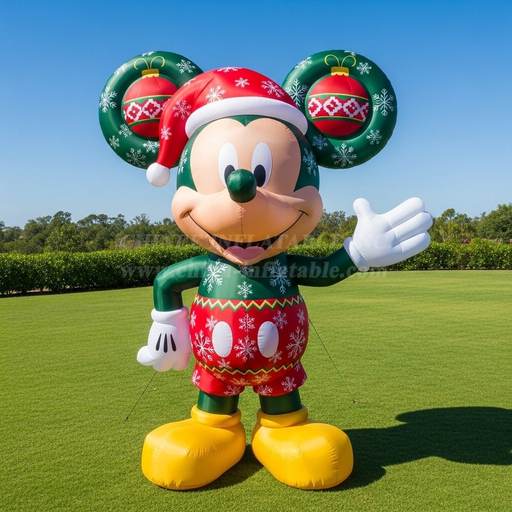 C1-709 Mickey Mouse Christmas Inflatable Cartoons