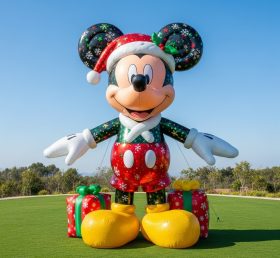 C1-710 Christmas Mickey Mouse Inflatable Cartoon