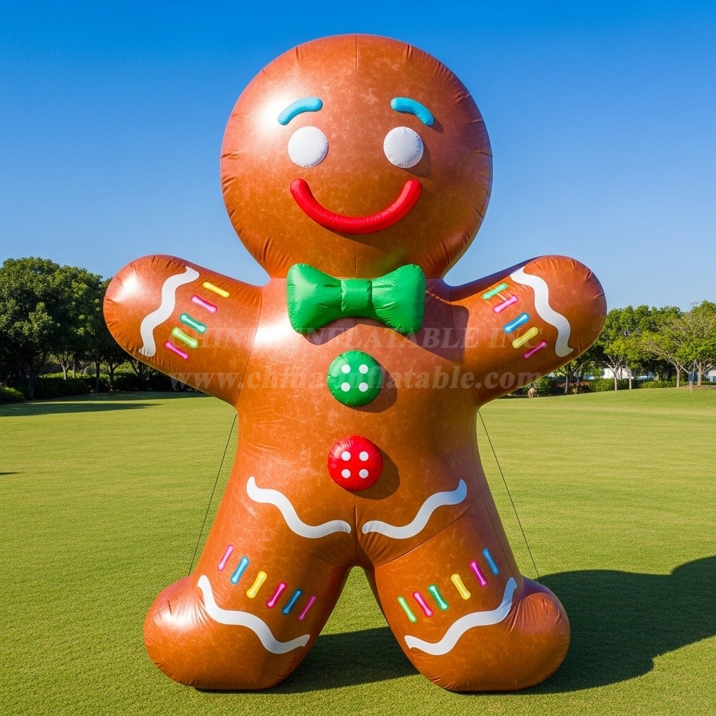 C1-719 Gingerbread Man Inflatable Cartoon