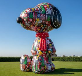 C1-725 Christmas Snoopy Inflatable Cartoon