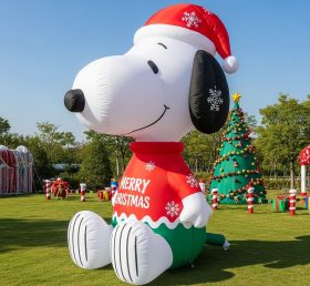 C1-728 Snoopy Christmas Inflatable Cartoons