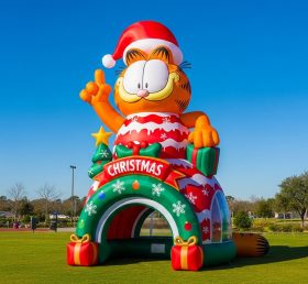 C1-732 Christmas Garfield Inflatable Cartoons