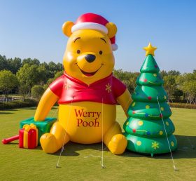 C1-748 Christmas Bear Inflatable Cartoons