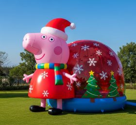C1-757 Peppa Pig Snow Globe Event Party Decoration