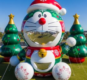 C1-758 Doraemon Christmas Inflatable Cartoon
