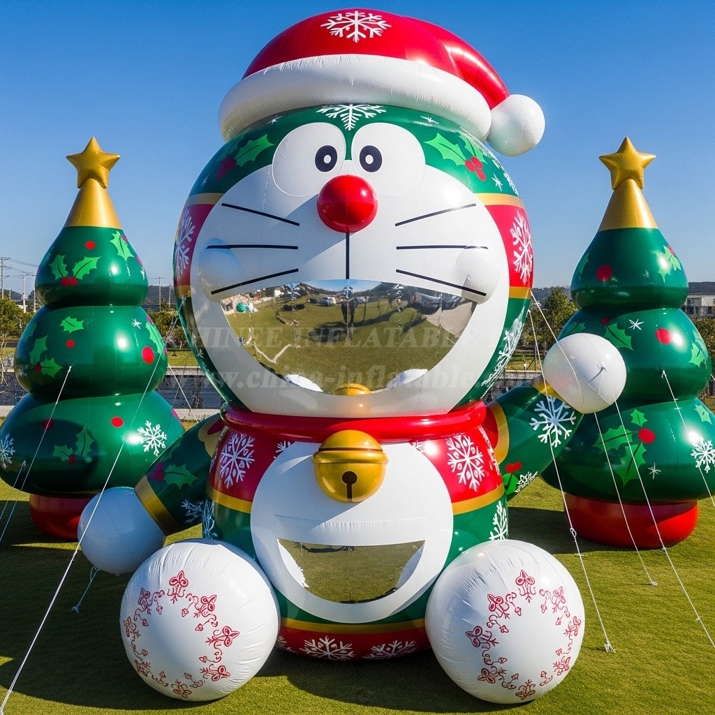 C1-758 Doraemon Christmas Inflatable Cartoon