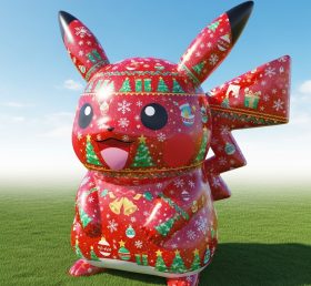 C1-764 Christmas Pikachu Inflatable Cartoon