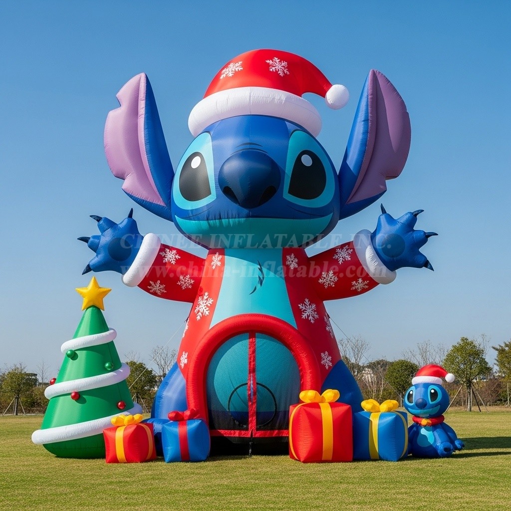 C1-775 Lilo & Stitch Christmas Inflatable Cartoon