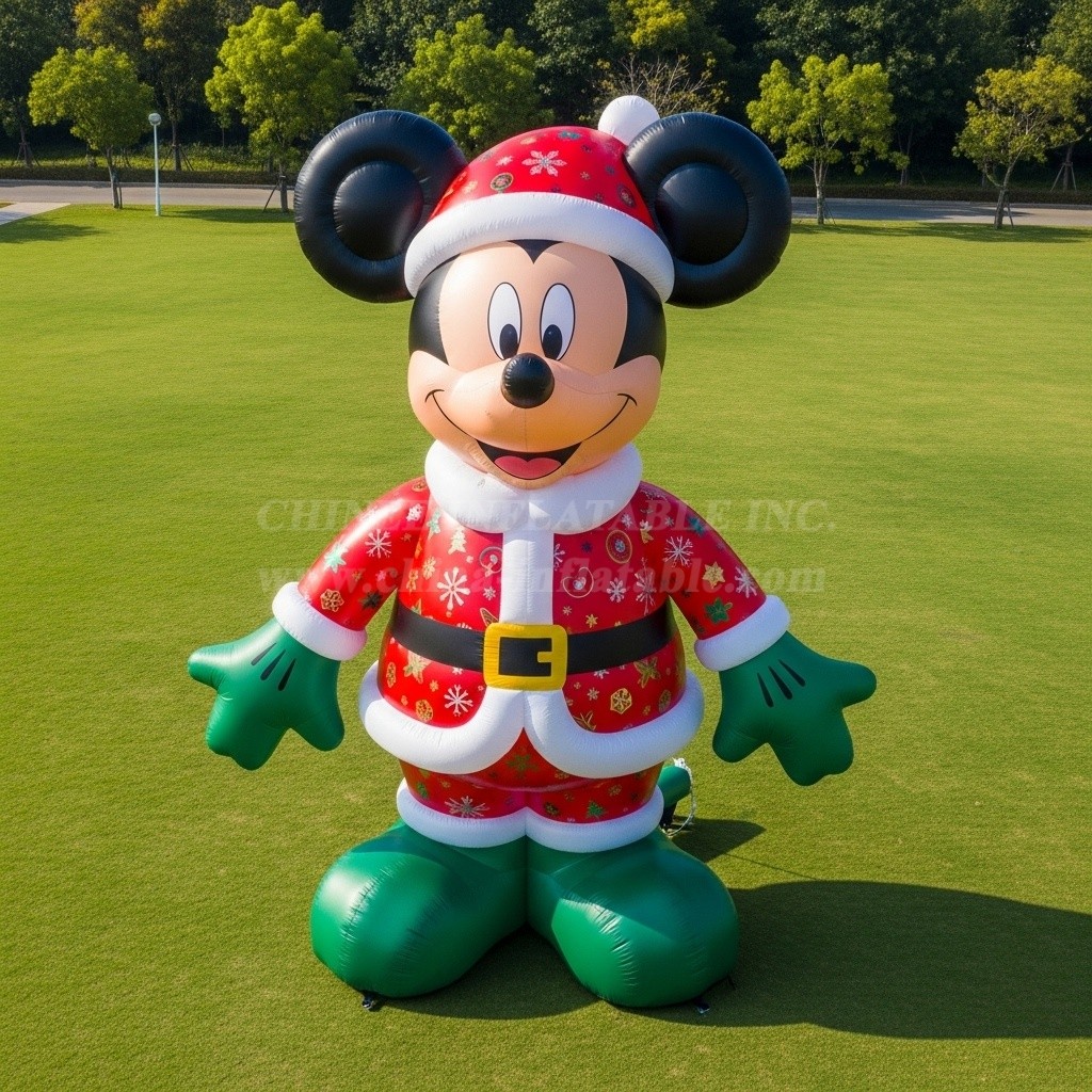 C1-778 Christmas Mickey Inflatable Cartoons
