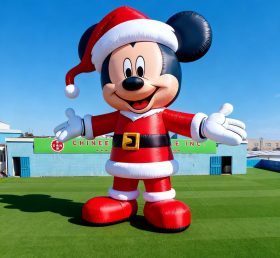 C1-802 Mickey Mouse Santa Claus Inflatable Cartoons