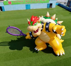 Cartoon3-001 Super Mario Bowser Tennis Theme Inflatable Cartoons