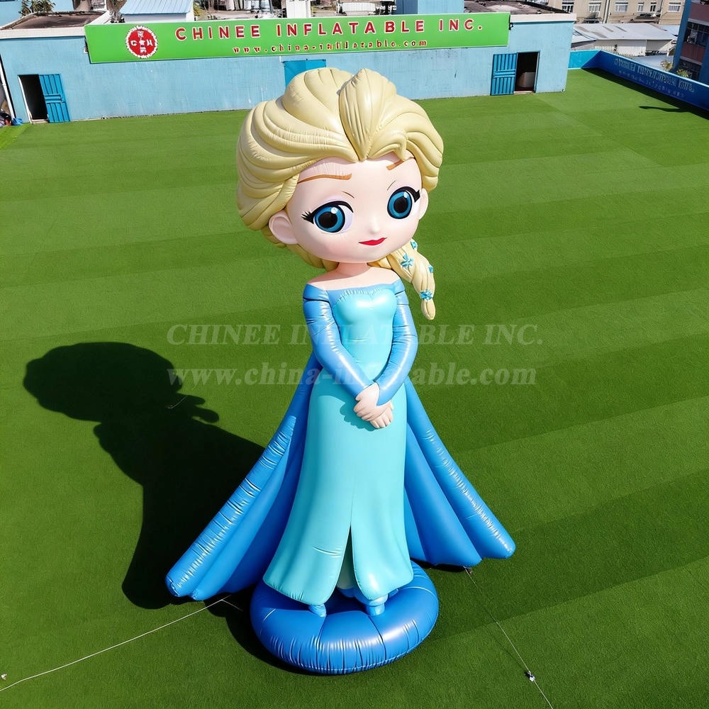 Cartoon3-007 Frozen Elsa Princess Inflatable Cartoons