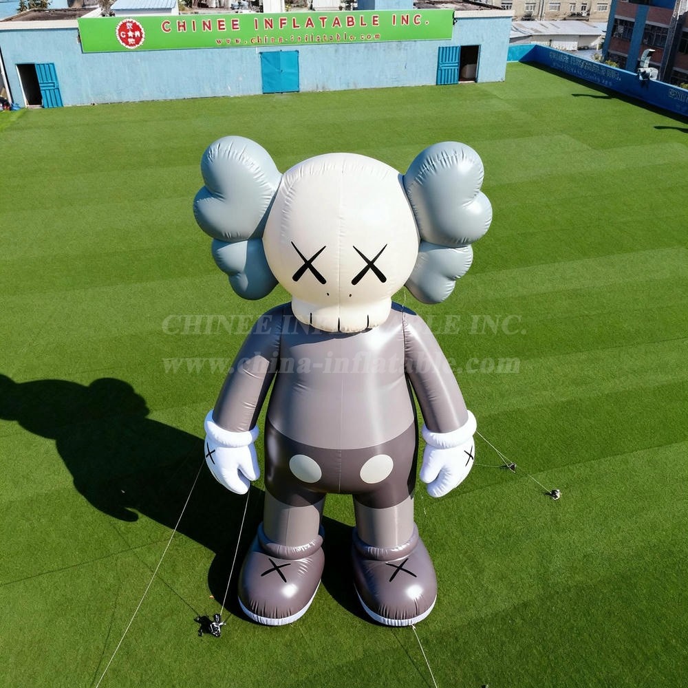 Cartoon3-015 KAWS Style Skull Character Inflatable Cartoons
