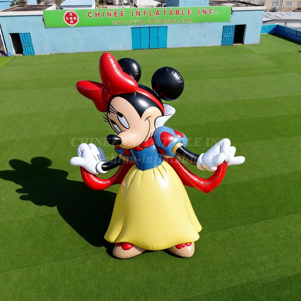 Cartoon3-022 Minnie Mouse Snow White Inflatable Cartoons