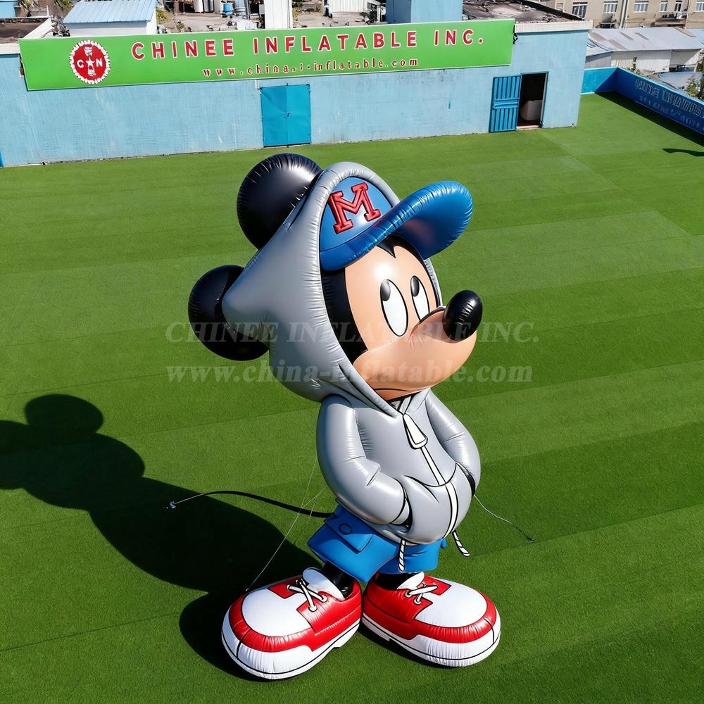 Cartoon3-023 Mickey Mouse Baseball Inflatable Cartoons