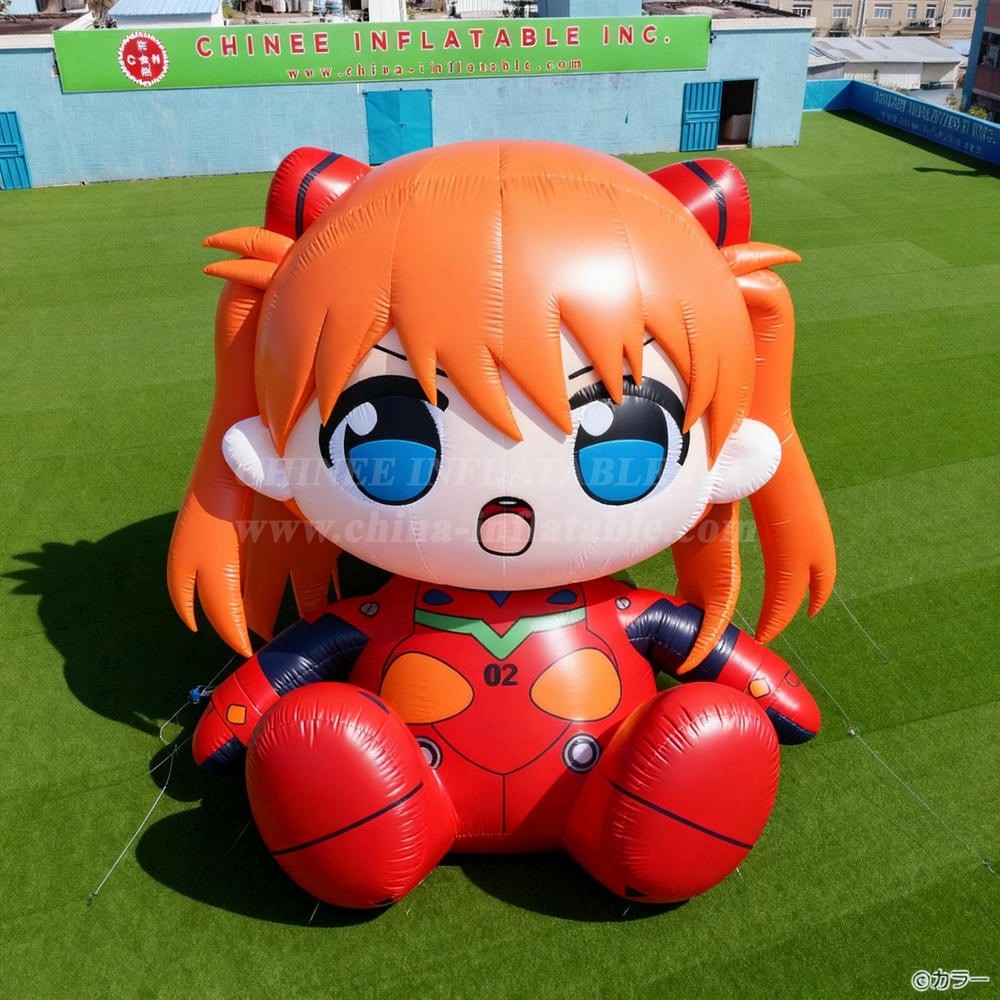 Cartoon3-039 Asuka Langley Soryu Character Inflatable Cartoons