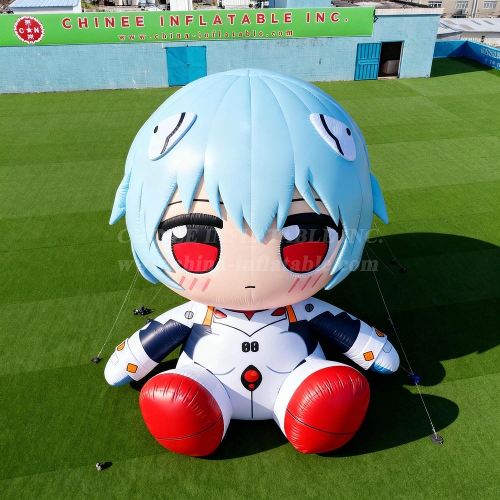 Cartoon3-041 Rei Ayanami Character EVA Pilot Inflatable Cartoons