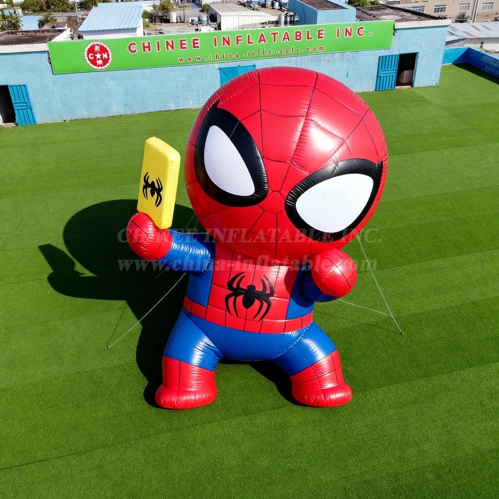 Cartoon3-083 Spider-Man Chibi Style Inflatable Cartoons