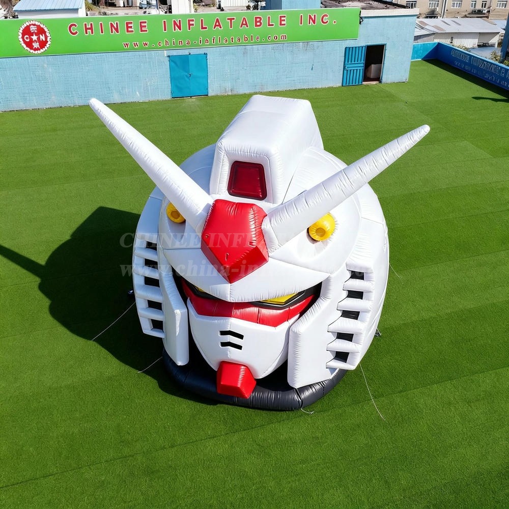 Cartoon3-090 Gundam Robot Head Inflatable Cartoons